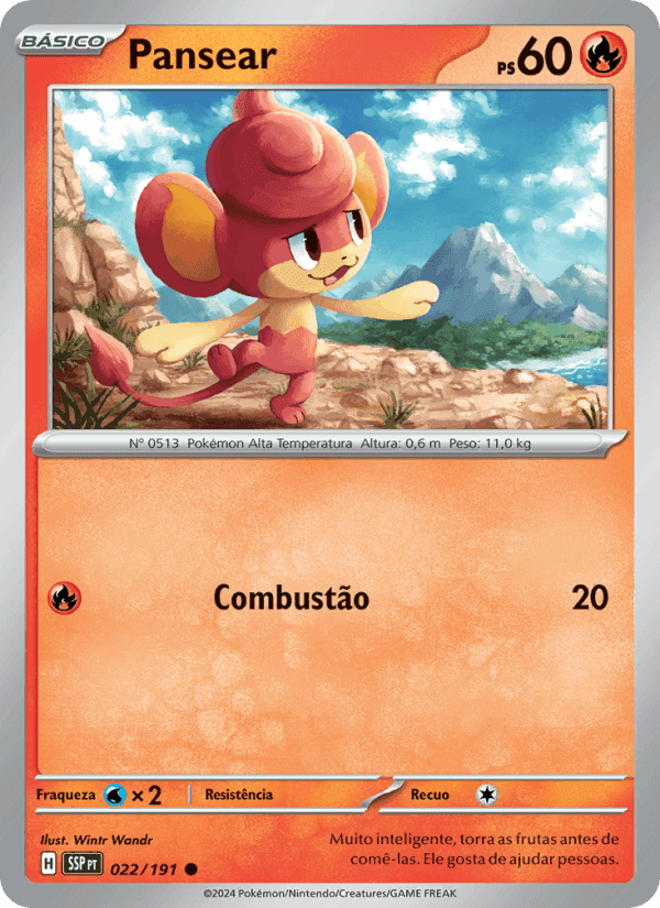 Pansear, carta 022 de Fagulhas Impetuosas