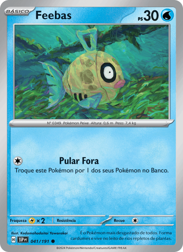 Feebas, carta 041 de Fagulhas Impetuosas