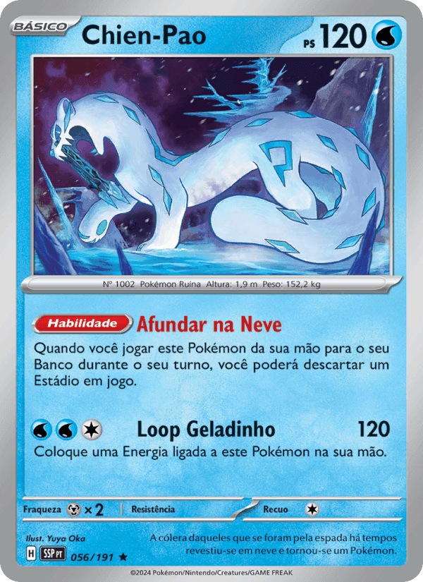 Chien-Pao, carte 056 de Fagulhas Impetuosas