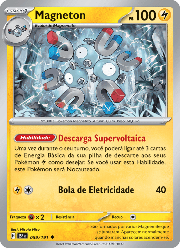 Magneton, carta 059 de Fagulhas Impetuosas