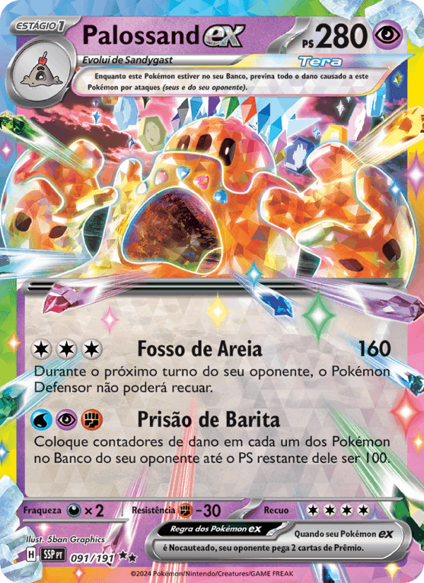 Palossand ex, carta 091 de Fagulhas Impetuosas