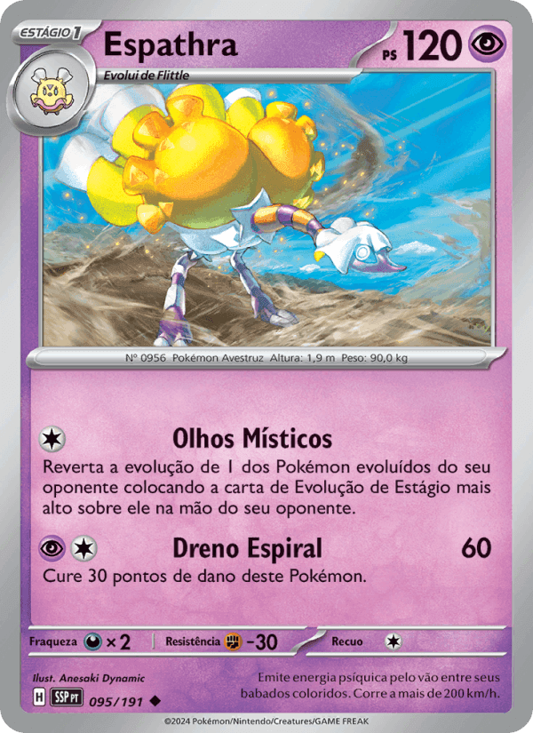Espathra, carta 095 di Fagulhas Impetuosas
