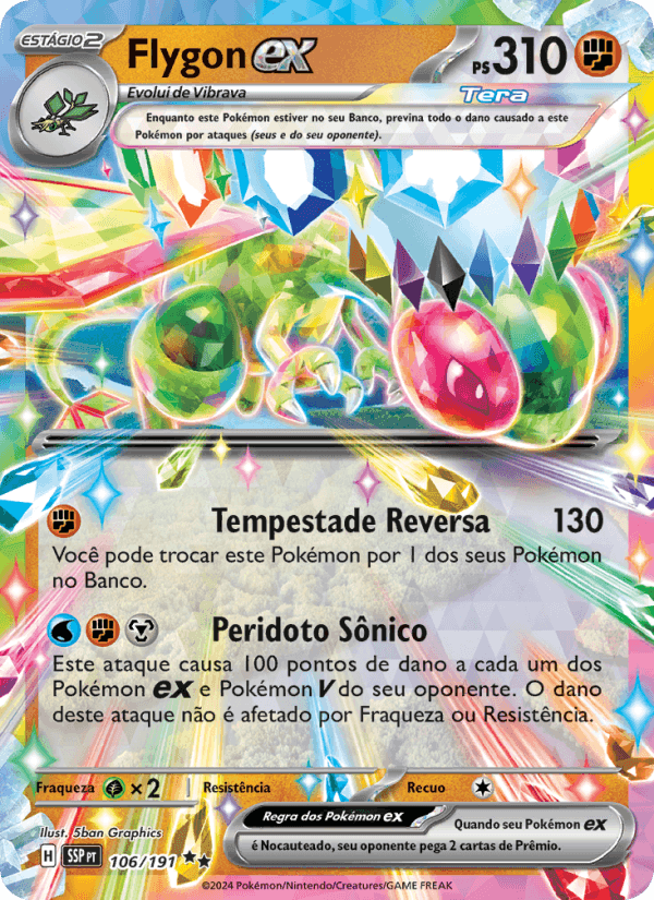 Flygon ex, carta 106 de Fagulhas Impetuosas