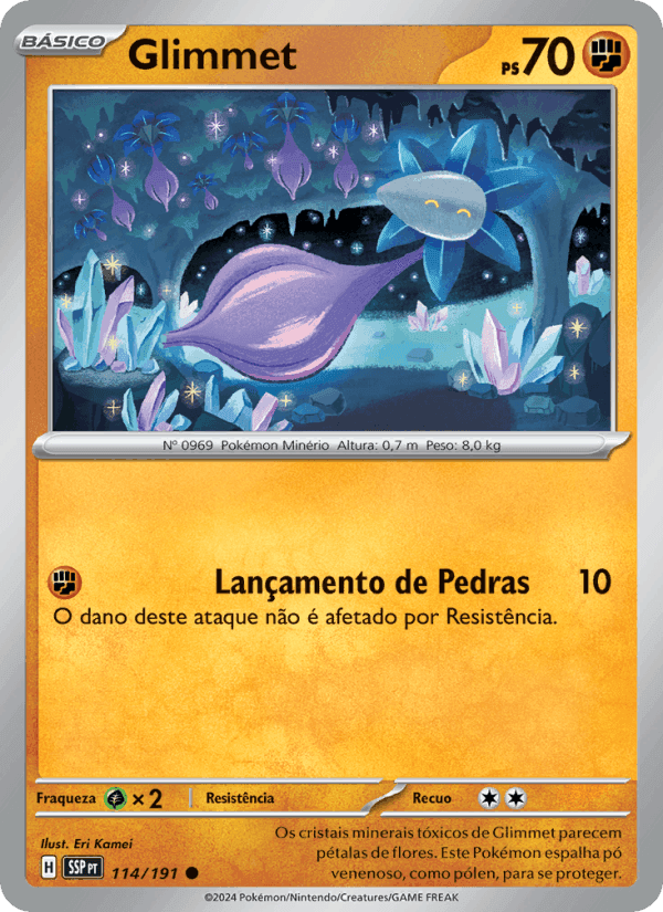 Fagulhas Impetuosas の 114 番、Glimmet