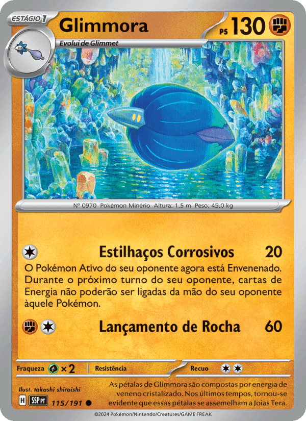 Glimmora, carta 115 de Fagulhas Impetuosas