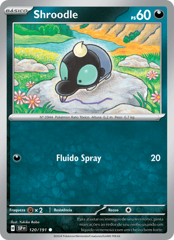 Shroodle, card 120 from Fagulhas Impetuosas