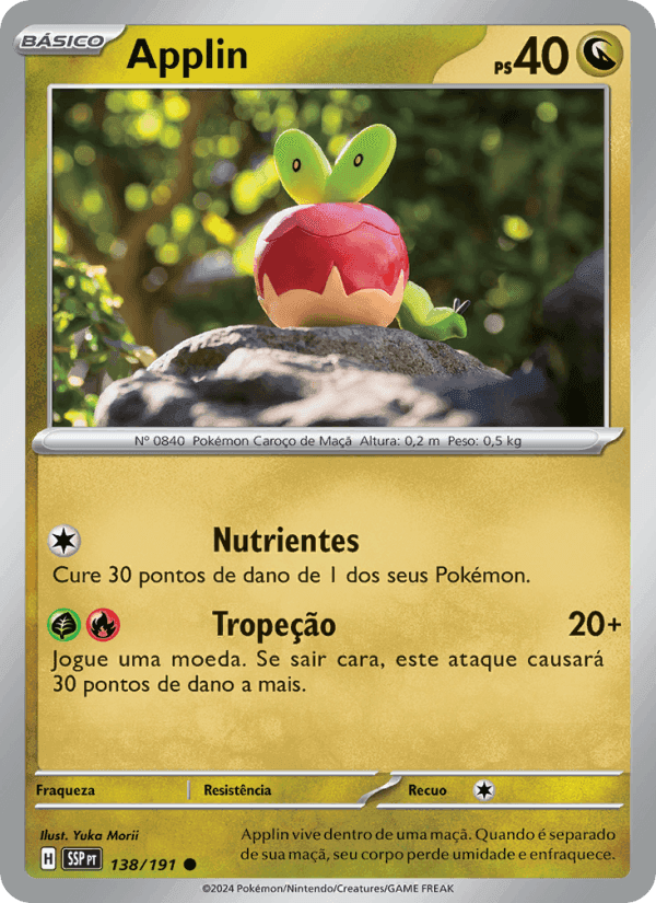 Applin, carte 138 de Fagulhas Impetuosas