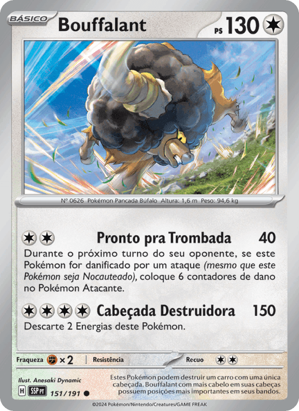 Bouffalant, carta 151 de Fagulhas Impetuosas
