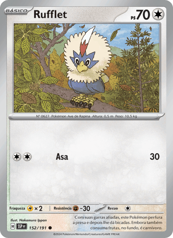 Rufflet, carta 152 de Fagulhas Impetuosas