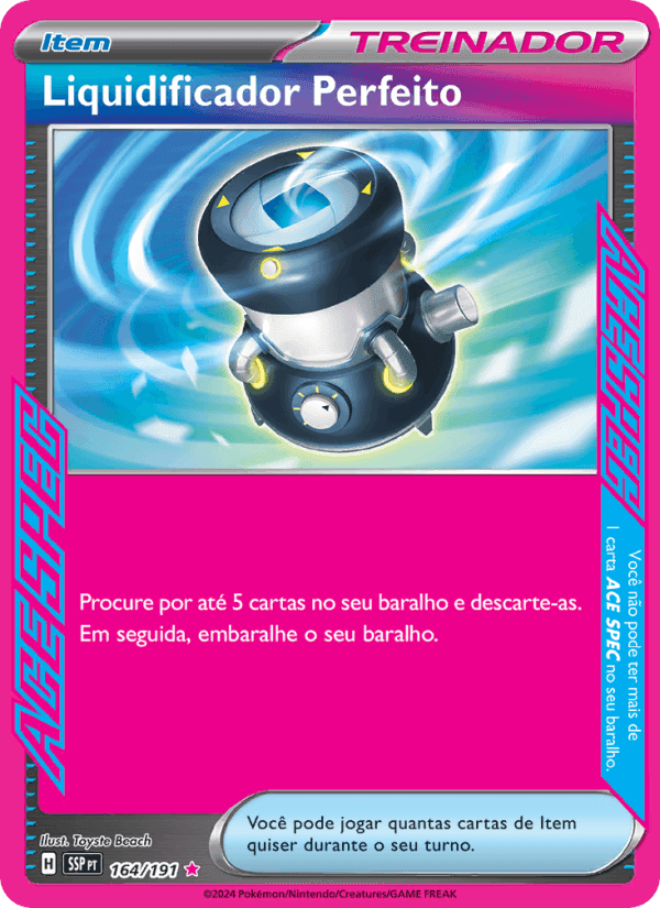 Liquidificador Perfeito, card 164 from Fagulhas Impetuosas