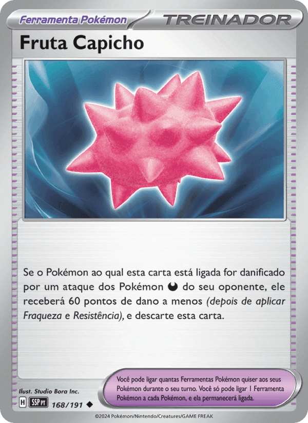 Fruta Capicho, card 168 from Fagulhas Impetuosas