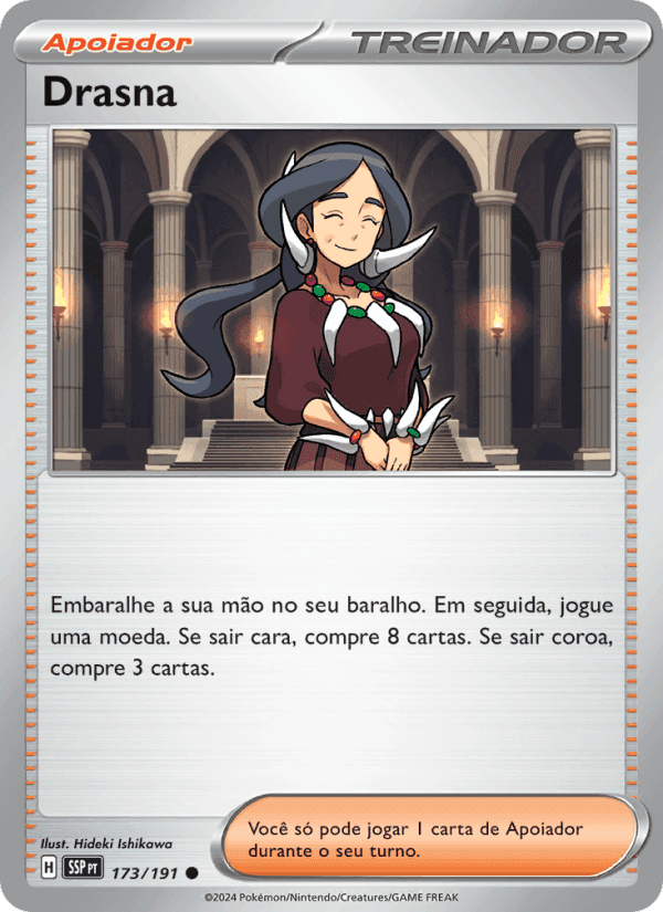 Drasna, card 173 from Fagulhas Impetuosas