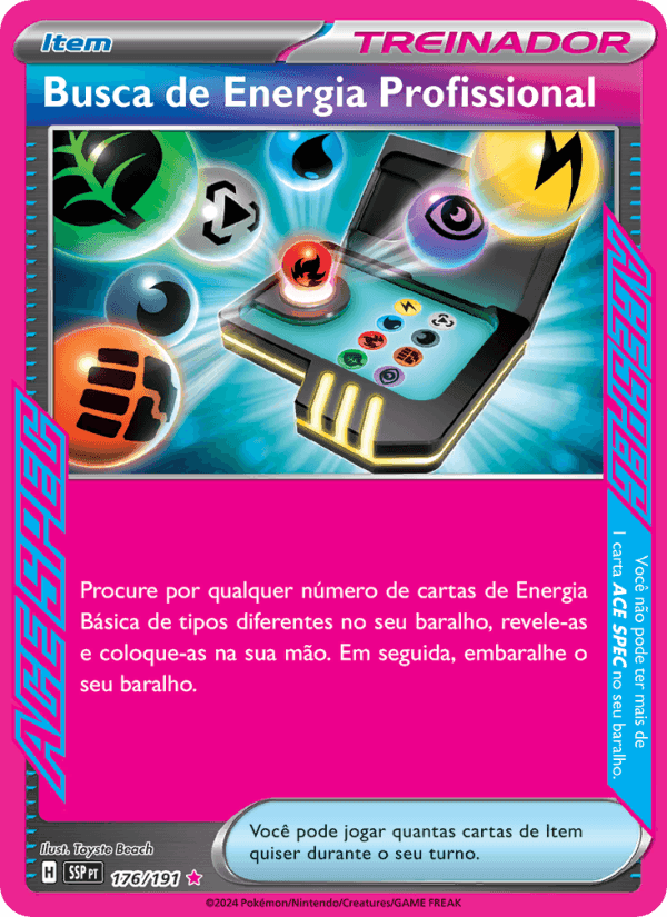 Busca de Energia Profissional, card 176 from Fagulhas Impetuosas