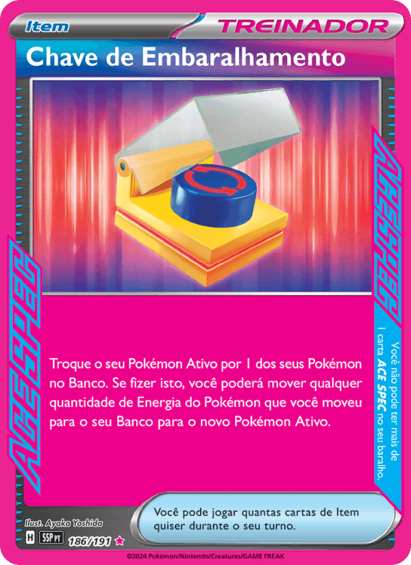 Chave de Embaralhamento, card 186 from Fagulhas Impetuosas