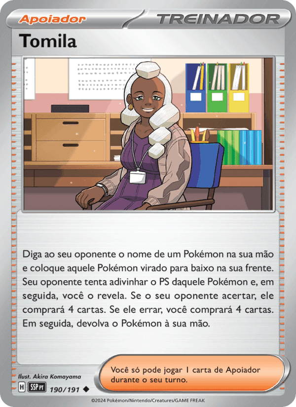 Tomila, carta 190 de Fagulhas Impetuosas