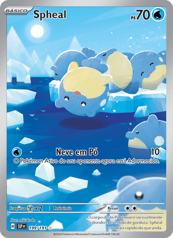 Fagulhas Impetuosas の 199 番、Spheal