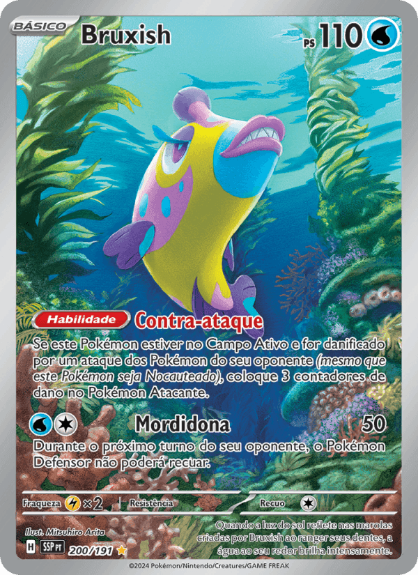 Bruxish, card 200 from Fagulhas Impetuosas