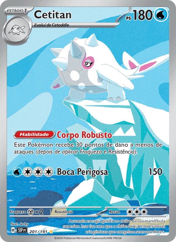 Cetitan, carte 201 de Fagulhas Impetuosas
