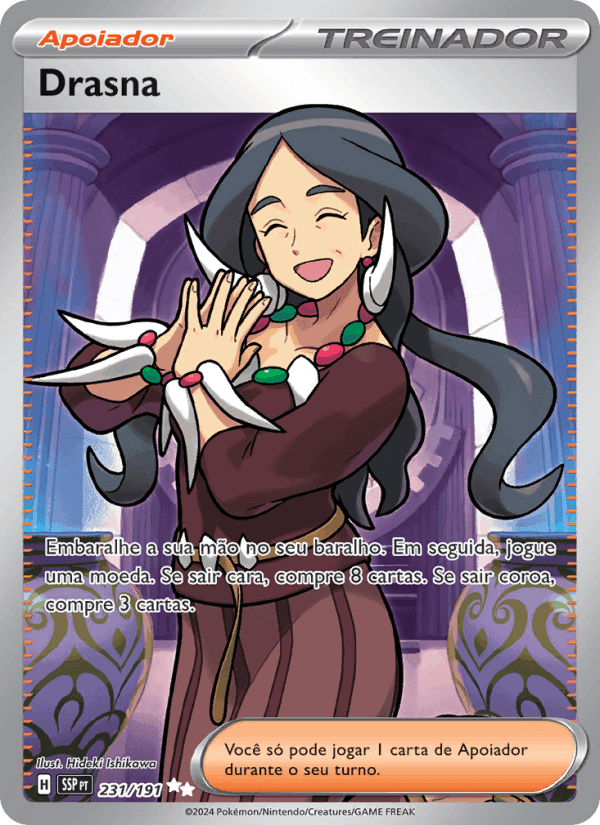 Drasna, card 231 from Fagulhas Impetuosas