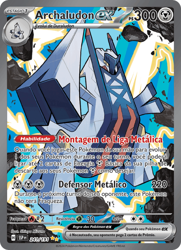 Archaludon ex, carte 241 de Fagulhas Impetuosas