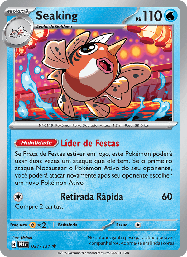 Seaking, carte 021 de Evoluções Prismáticas
