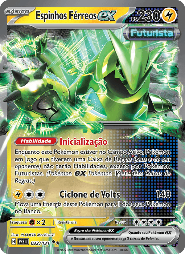 Espinhos Férreos ex, carta 032 de Evoluções Prismáticas