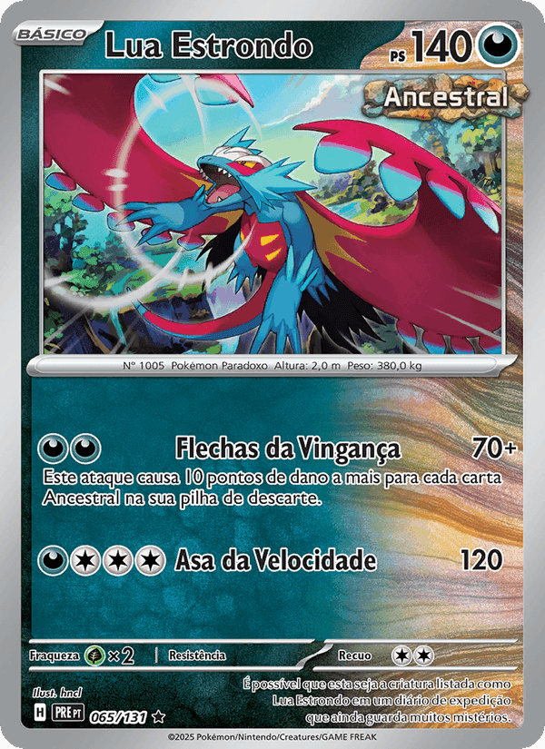Lua Estrondo, carta 065 de Evoluções Prismáticas