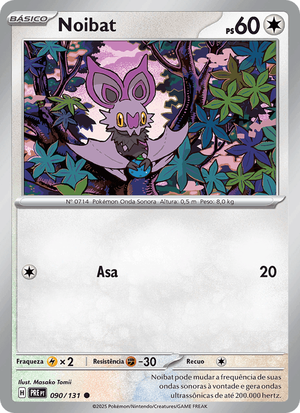 Noibat, carta 090 de Evoluções Prismáticas