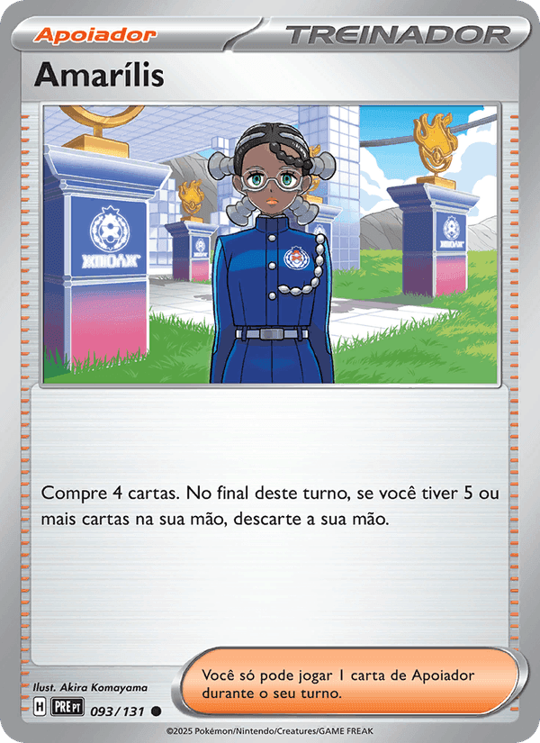 Amarílis, card 093 from Evoluções Prismáticas