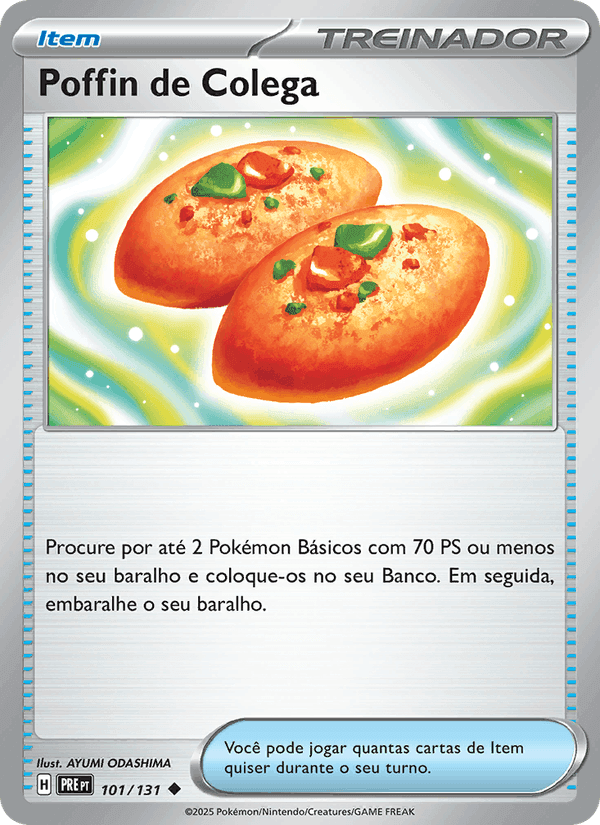 Poffin de Colega, card 101 from Evoluções Prismáticas