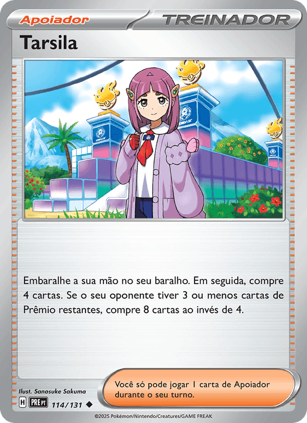 Tarsila, card 114 from Evoluções Prismáticas