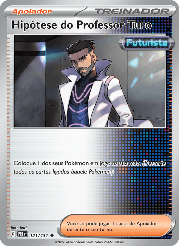 Hipótese do Professor Turo, carta 121 de Evoluções Prismáticas
