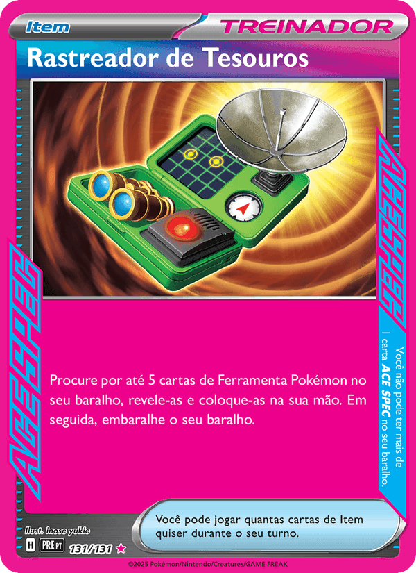 Rastreador de Tesouros, carta 131 di Evoluções Prismáticas