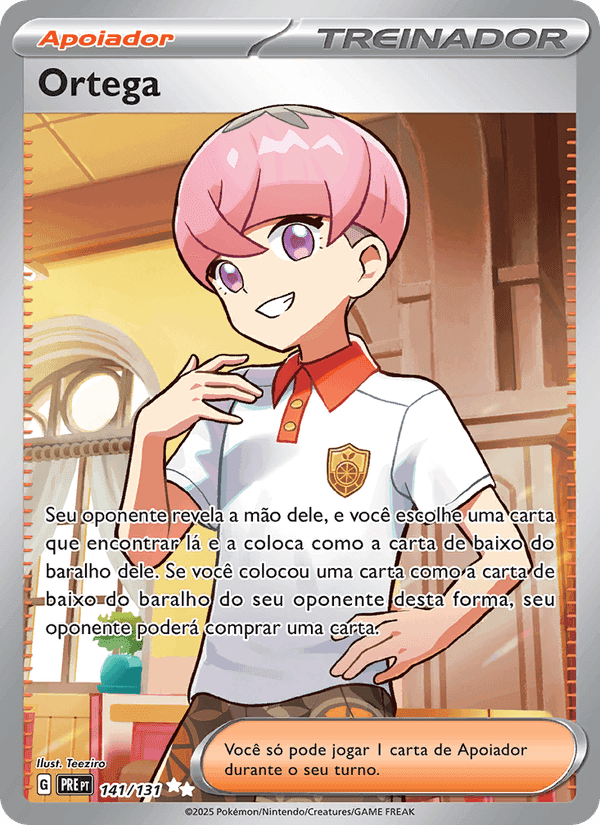 Ortega, card 141 from Evoluções Prismáticas