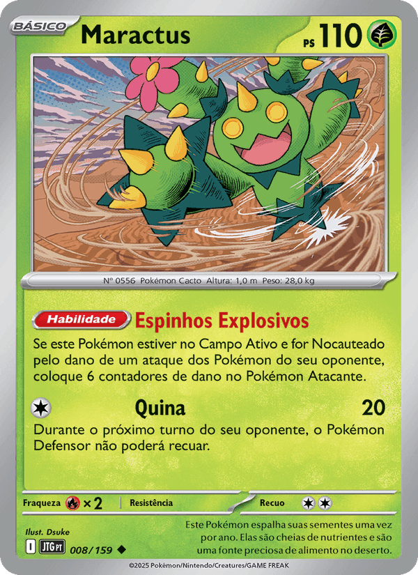 Maractus, card 008 from Amigos de Jornada