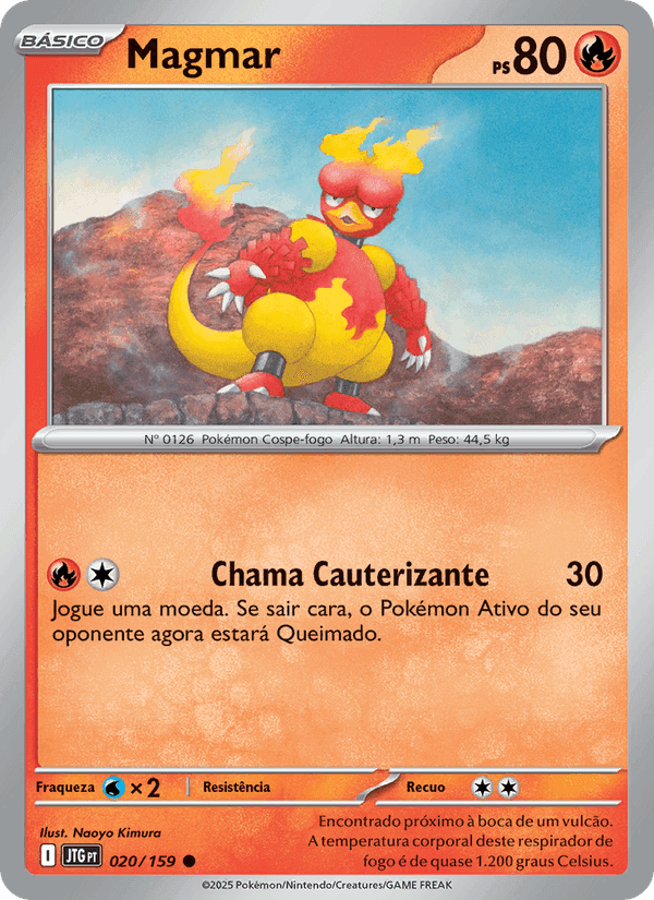 Magmar, carta 020 de Amigos de Jornada