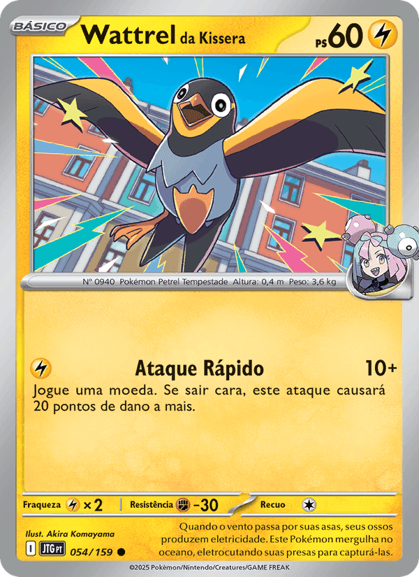 Wattrel da Kissera, carta 054 di Amigos de Jornada