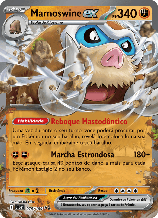 Mamoswine ex, carta 079 di Amigos de Jornada