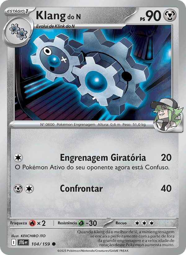 Klang do N, carta 104 de Amigos de Jornada