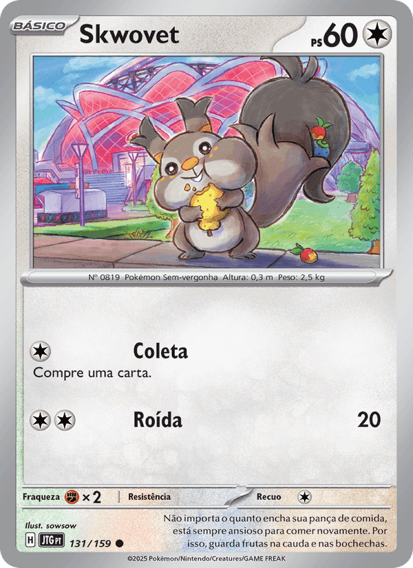 Skwovet, card 131 from Amigos de Jornada