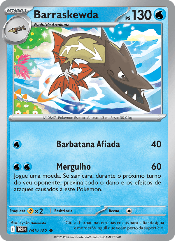 Barraskewda, carta 063 de Rivais Predestinados
