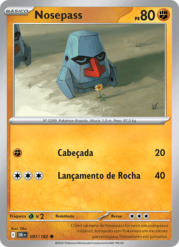 Nosepass, carta 097 de Rivais Predestinados