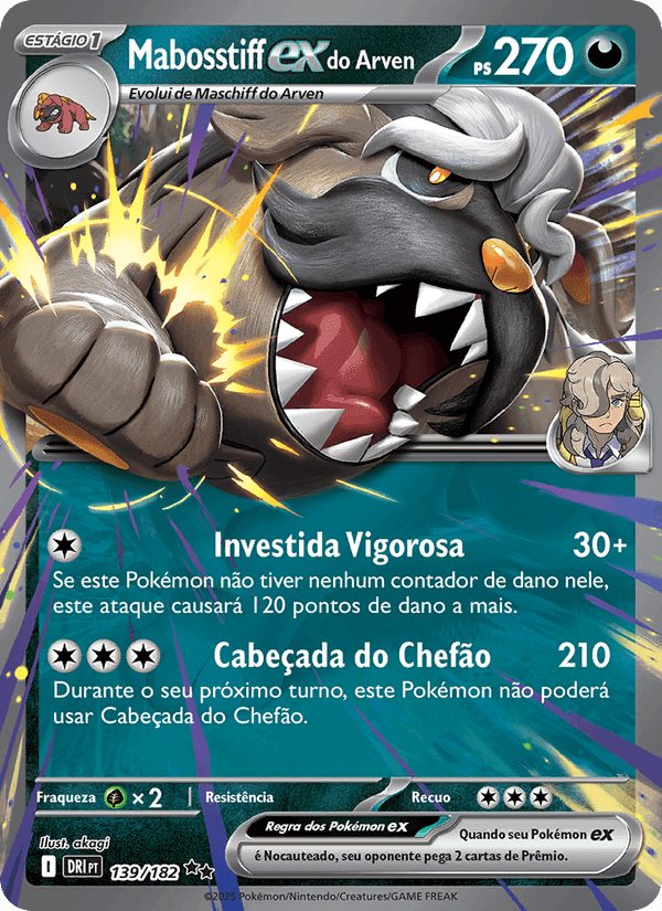 Mabosstiff ex do Arven, carta 139 de Rivais Predestinados