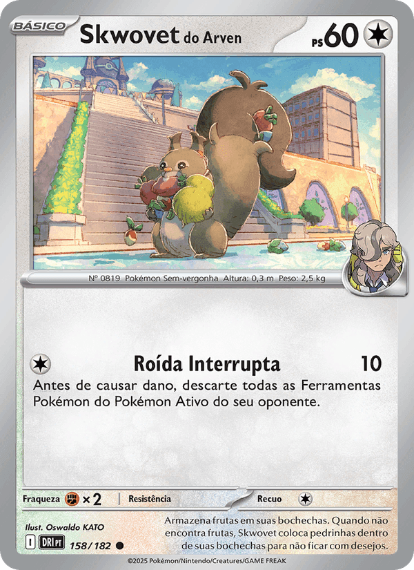 Skwovet do Arven, carta 158 de Rivais Predestinados