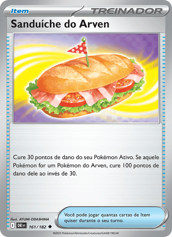 Sanduíche do Arven, card 161 from Rivais Predestinados