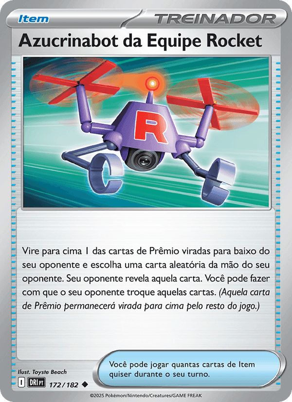 Azucrinabot da Equipe Rocket, carta 172 de Rivais Predestinados