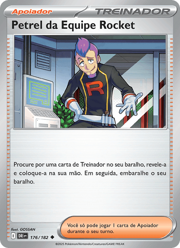 Petrel da Equipe Rocket, carta 176 de Rivais Predestinados