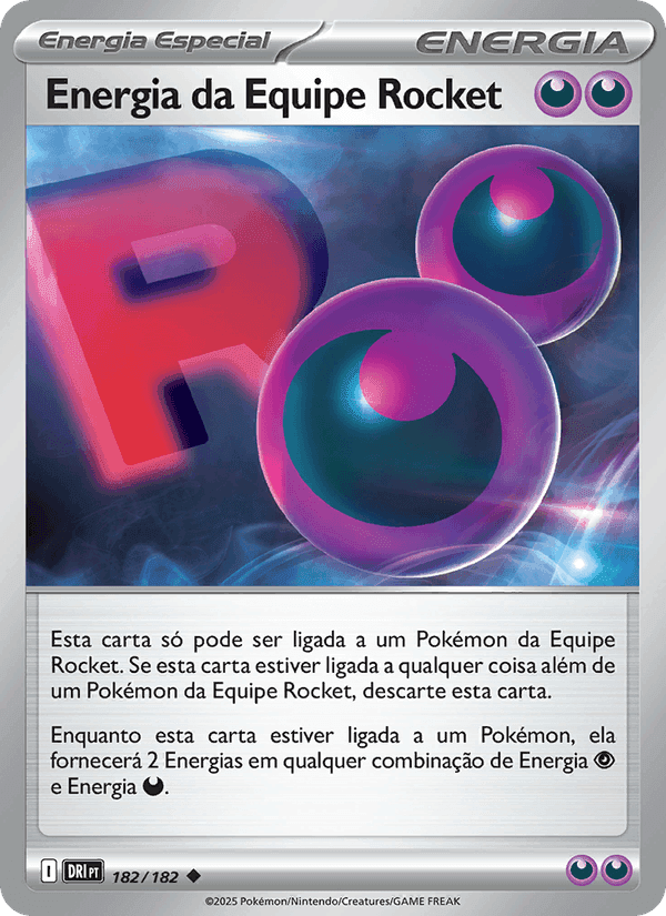 Energia da Equipe Rocket, carta 182 de Rivais Predestinados