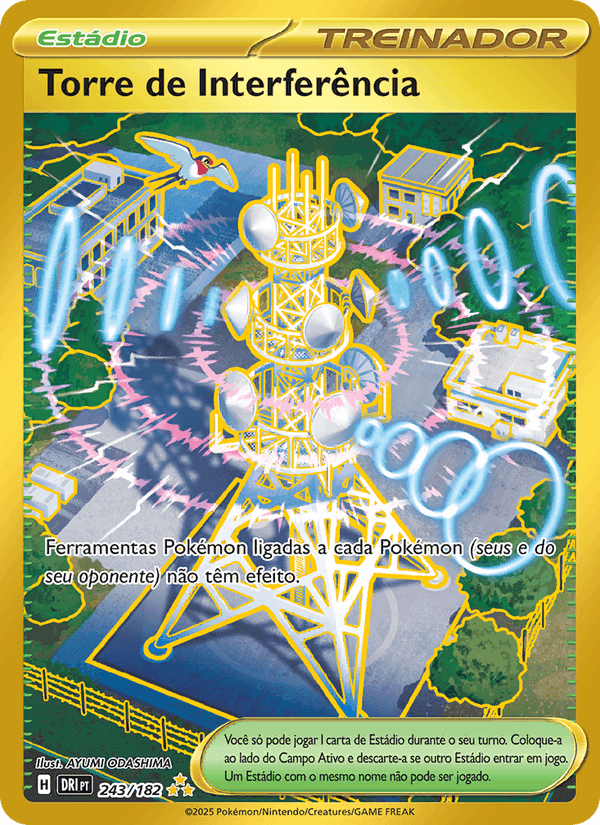 Torre de Interferência, card 243 from Rivais Predestinados