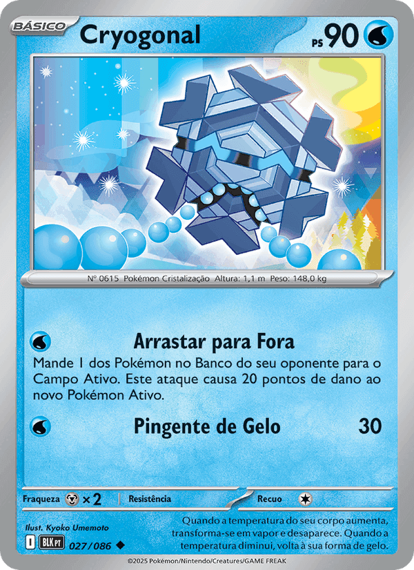 Cryogonal, carta 027 de Raio Preto